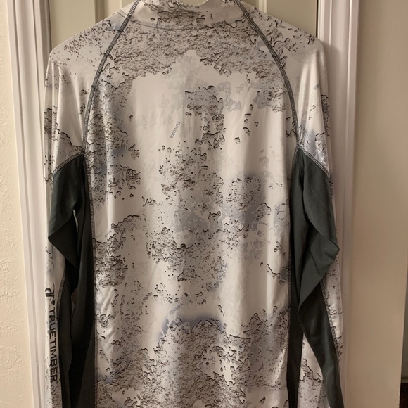NEW TrueTimber 1/4 zip pullover TUNDRA camo M (see details) - Picture 3 of 9